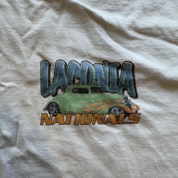 Laconia Nationals Shirt Mens XL White 2011 Sunstock Mountain Resort Car Show Tee - Picture 6 of 9
